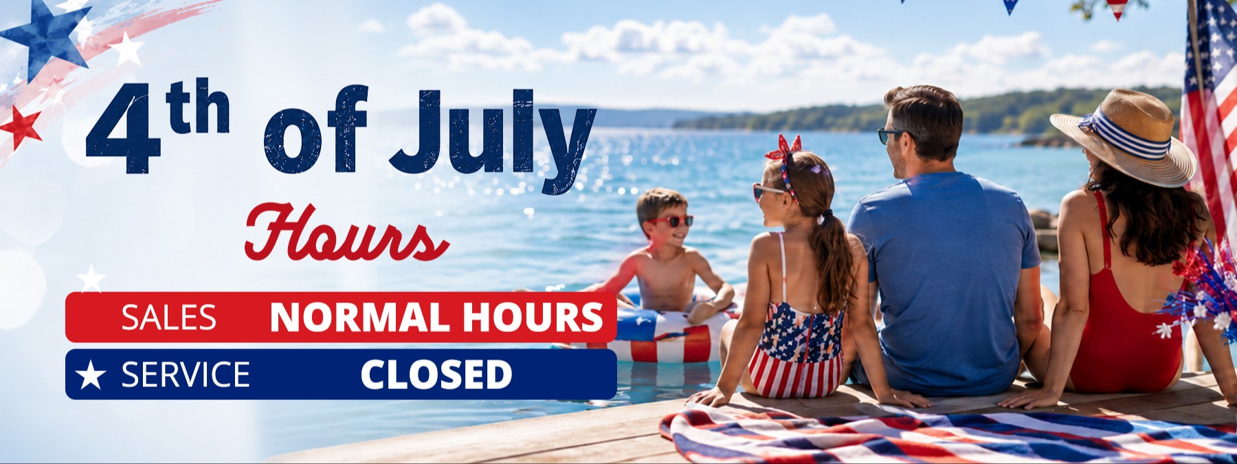 4th of July Hours